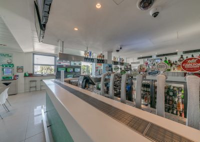 Interior of a Mordialloc hotel showing the bar
