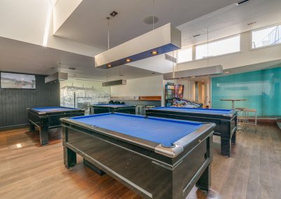 Interior of a Mordialloc hotel showing the pool table